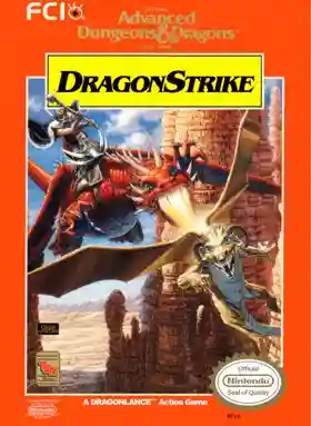 Advanced Dungeons & Dragons - DragonStrike (USA)-Nintendo NES